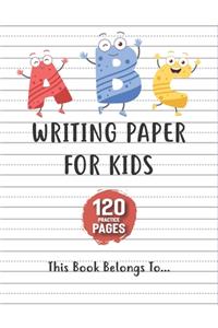 Writing Paper for kids