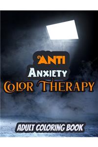 Anti Anxiety Color Therapy Book
