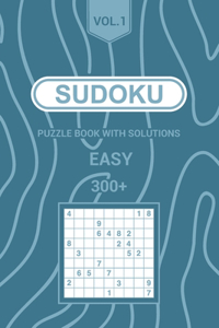 Sudoku Puzzle Book With Solutions: Easy Vol.1