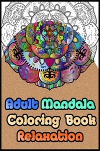 adult mandala coloring book relaxation