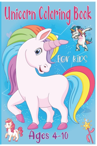 Unicorn Coloring Book For Kids Ages 4-10