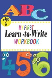 My First Learn to Write Workbook