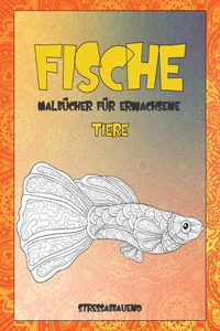Malbücher für Erwachsene - Stressabbauend - Tiere - Fische