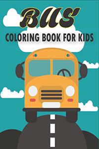 Bus Coloring Book For Kids