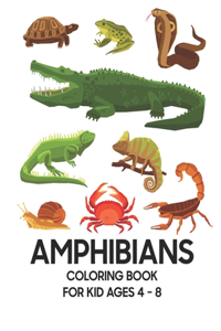 Amphibians Coloring Book