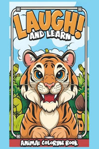 Laugh and Learn Animal Coloring Book