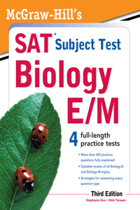 McGraw-Hill's SAT Subject Test Biology E/M, 3rd Edition