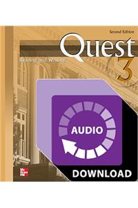 Online Audio Download for Quest Reading and Writing, Level 3