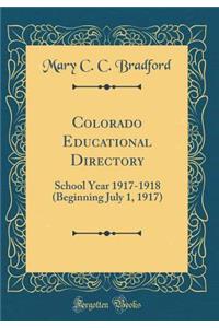 Colorado Educational Directory