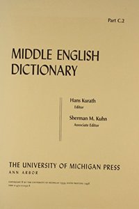 Middle English Dictionary
