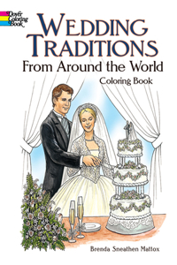 Wedding Traditions from Around the World Coloring Book