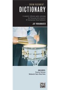 DRUM RUDIMENT DICTIONARY HG