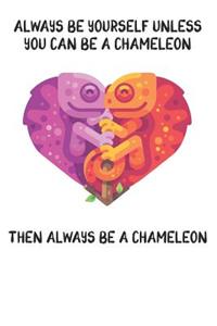 Always Be Yourself Unless You Can Be A Chameleon Then Always Be A Chameleon