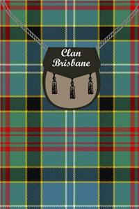 Clan Brisbane Tartan Journal/Notebook