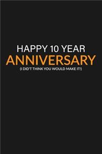Happy 10 Year Anniversary