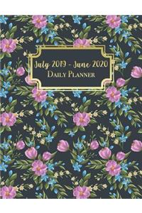 July 2019 - June 2020 Daily Planner