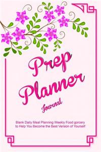 Prep Planner Journal