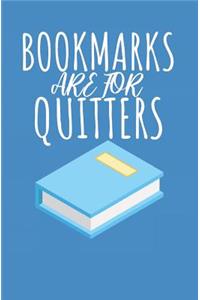 Bookmarks are for quitters