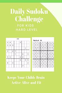 Daily Sudoku Challenge FOR KIDS HARD LEVEL
