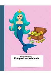 Mermaid Princess - Composition Notebook
