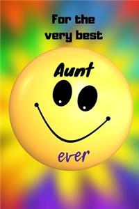 For The Very Best Aunt Ever