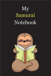 My Samurai Notebook