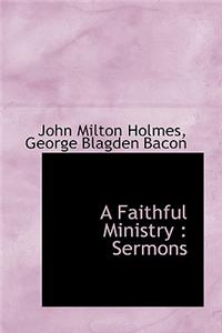 A Faithful Ministry