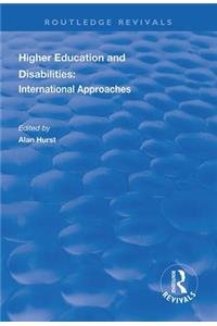 Higher Education and Disabilities