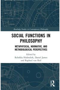 Social Functions in Philosophy