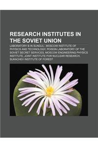 Research Institutes in the Soviet Union
