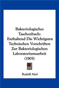 Bakteriologisches Taschenbuch