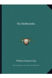 On Shibboleths