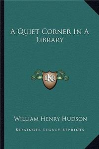 Quiet Corner in a Library