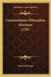 Commentationes Philosophiae Selectiores (1781)