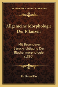 Allgemeine Morphologie Der Pflanzen