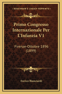 Primo Congresso Internazionale Per L'Infanzia V1