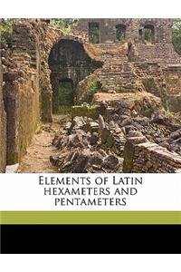 Elements of Latin Hexameters and Pentameters