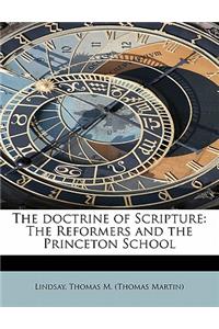The Doctrine of Scripture