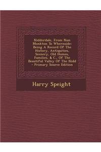 Nidderdale, from Nun Monkton to Whernside