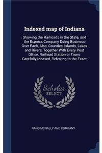 Indexed map of Indiana
