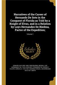 Narratives of the Career of Hernando de Soto in the Conquest of Florida as Told by a Knight of Elvas, and in a Relation by Luys Hernandez de Biedma, Factor of the Expedition;; Volume 1