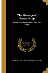 Message of Stewardship