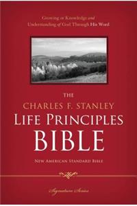 Charles F. Stanley Life Principles Bible-NASB-Signature