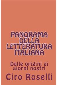 Panorama della letteratura italiana