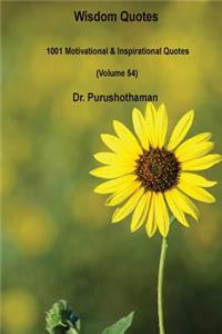 Wisdom Quotes (Volume 54)