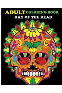 Adult Coloring Book Day Of The Dead