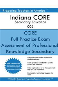 Indiana CORE Secondary Education 006