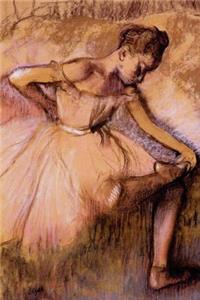 ''Pink Dancer'' by Edgar Degas: Journal (Blank / Lined)