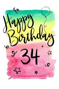 Happy Birthday 34