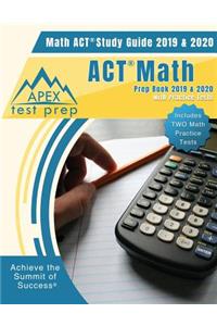 ACT Math Prep Book 2019 & 2020